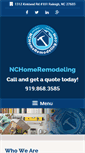 Mobile Screenshot of nchomeremodeling.com